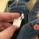 Thumbnail for Robe jeans broderie trop belle bébé fille 16 lbs (max)