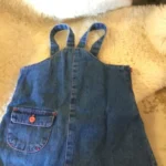 Thumbnail for Robe jeans broderie trop belle bébé fille 16 lbs (max)