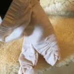 Thumbnail for Leggings beige doux bébé fille 9 mois petit