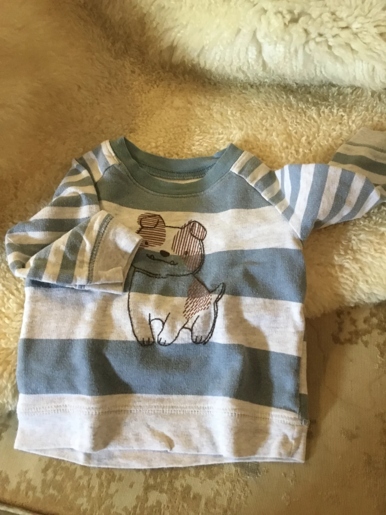 Featured image for Chandail carter’s coton ouaté mince bébé unisexe 12 mois très petit