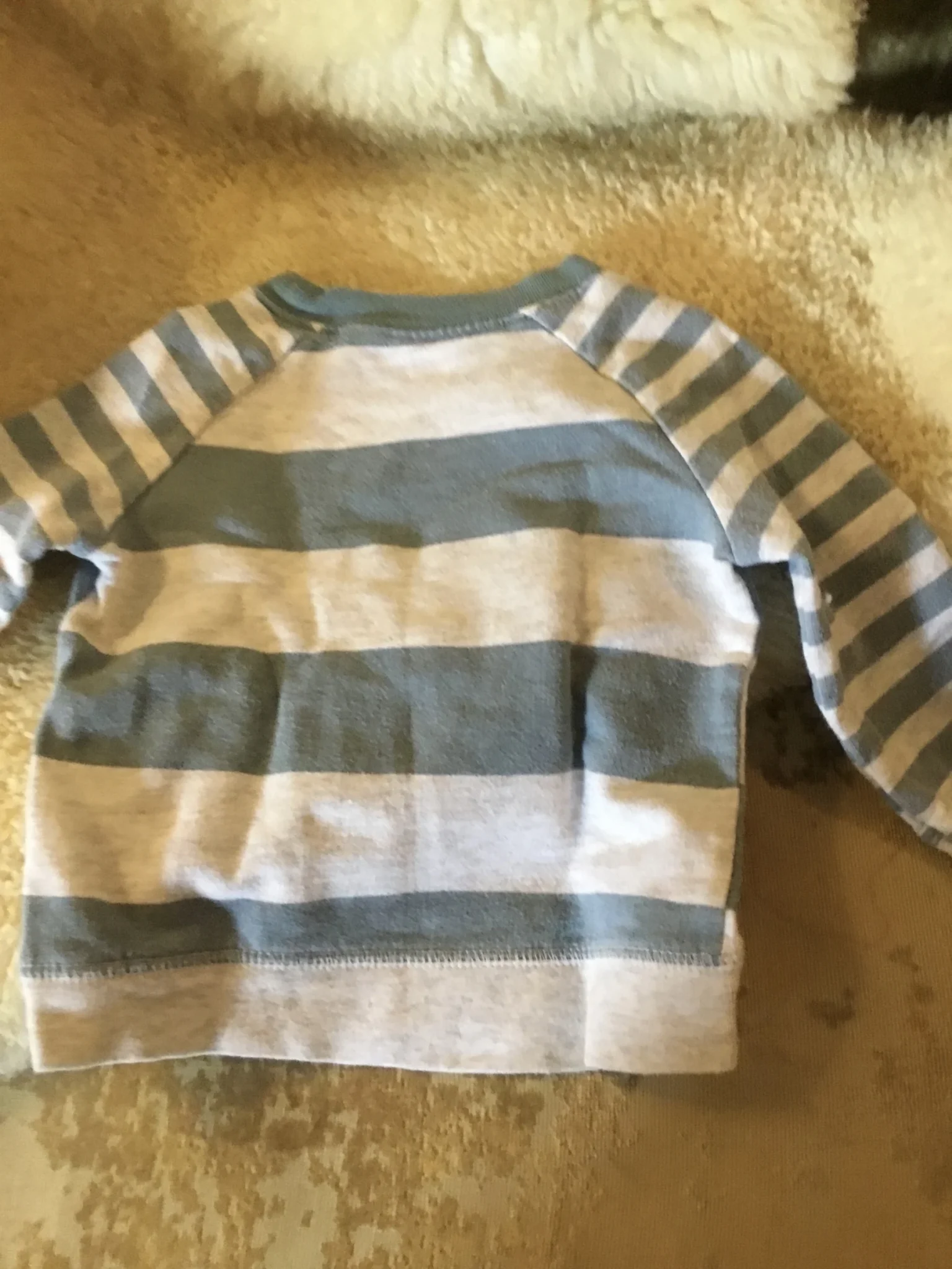 Image for Chandail carter’s coton ouaté mince bébé unisexe 12 mois très petit