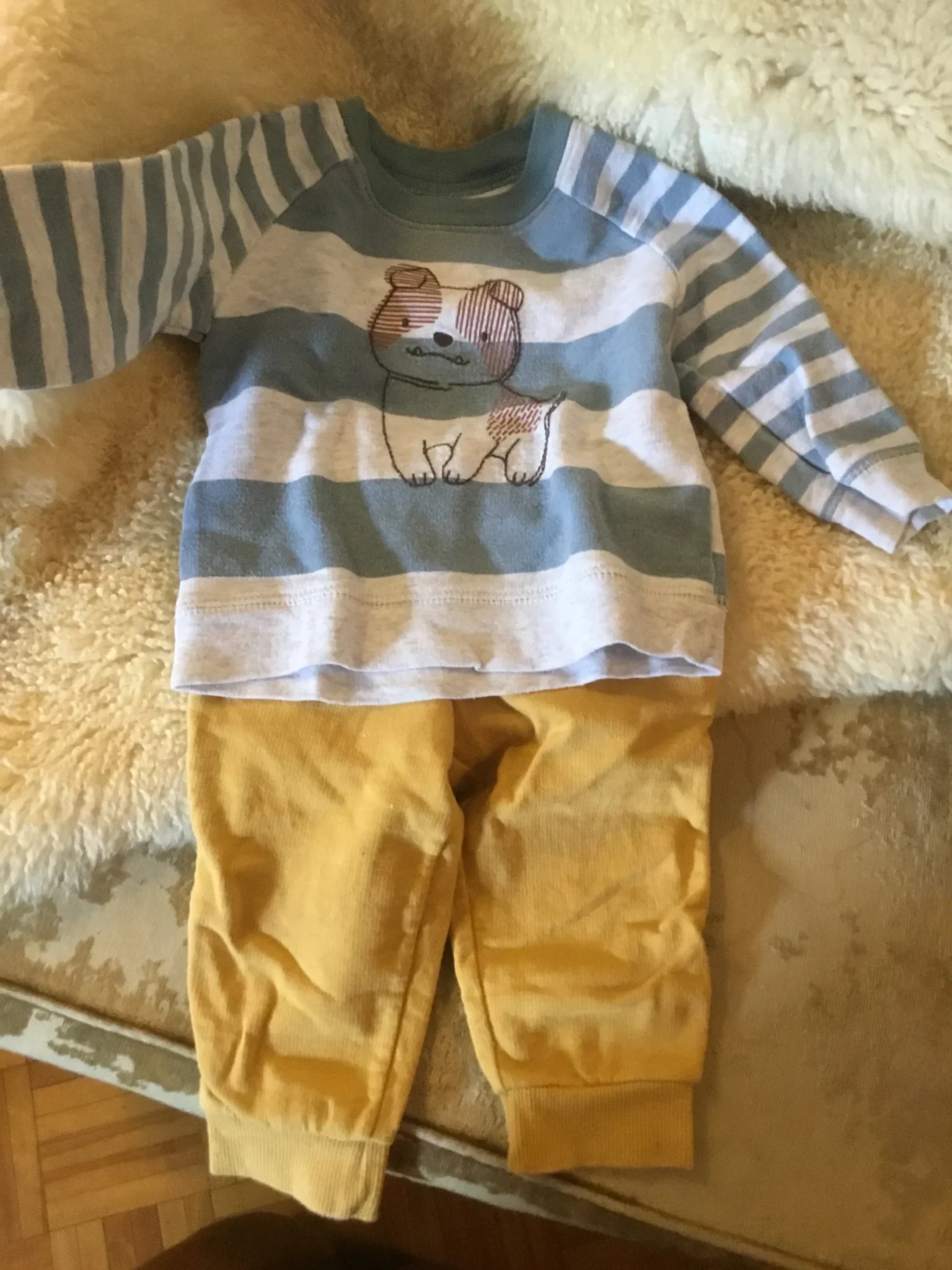 Image for Chandail carter’s coton ouaté mince bébé unisexe 12 mois très petit