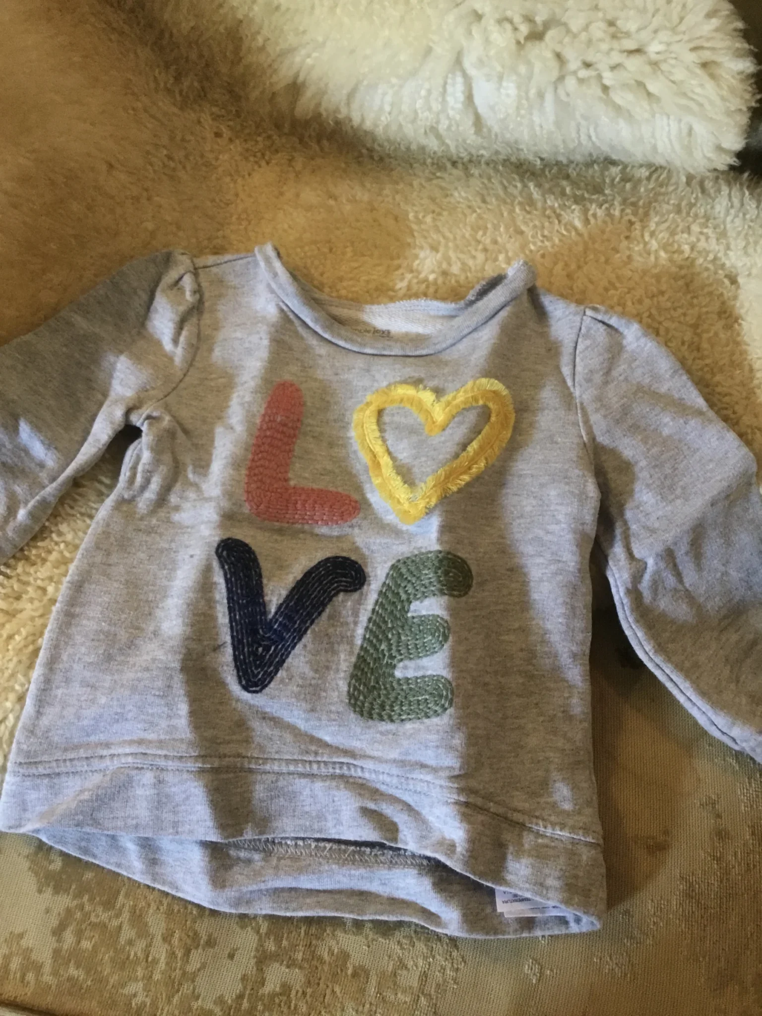 Featured image for Beau coton ouaté bébé fille 12 mois très petit