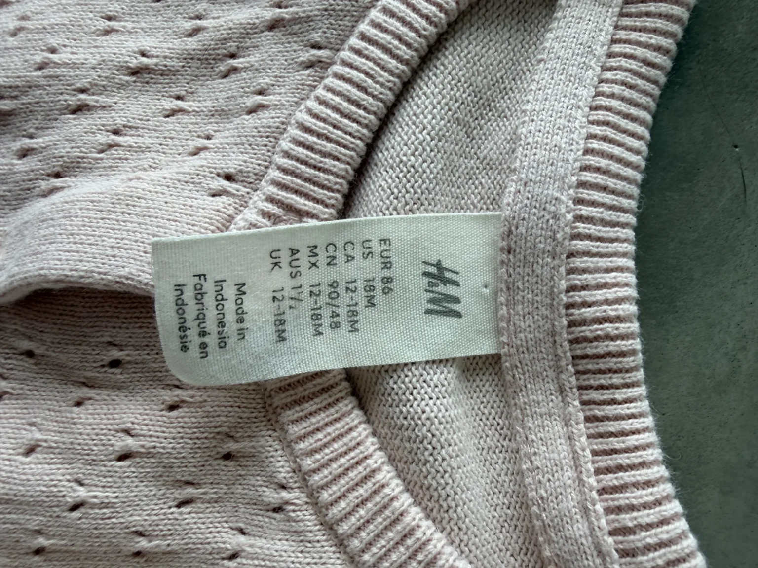 Image for Cardigan 12-18M