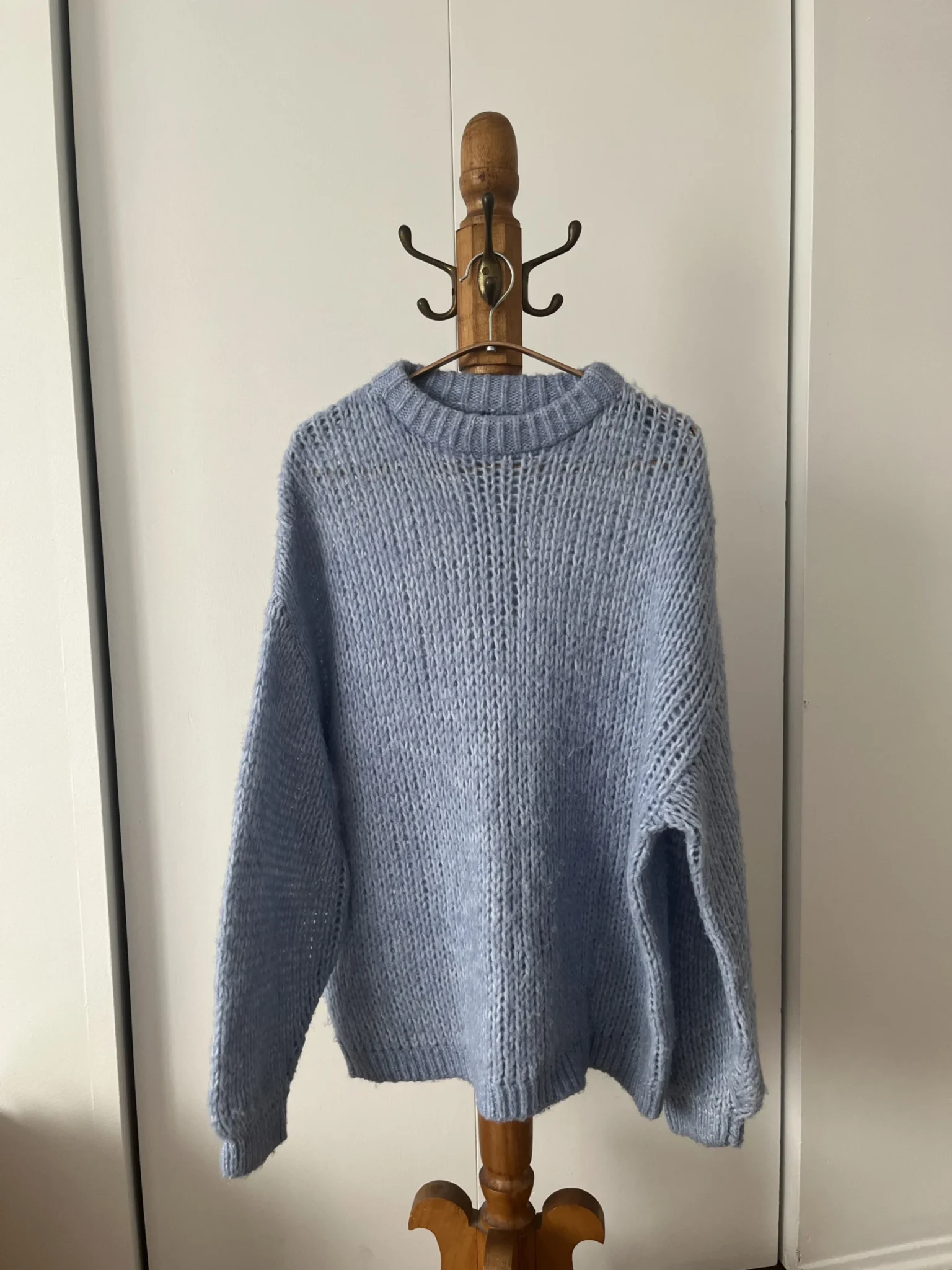 Image for Frank and Oak knit medium blue