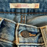 Thumbnail for Levis Superlow boot 27 jeans