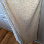 Thumbnail for KOTN Women's Maxi Dress size XXL White Crochet 85% organic cotton