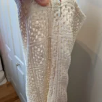 Thumbnail for KOTN Women's Maxi Dress size XXL White Crochet 85% organic cotton