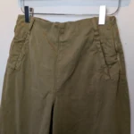 Thumbnail for ZARA Khaki trousers size 4 flare wide leg High waist