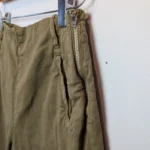 Thumbnail for ZARA Khaki trousers size 4 flare wide leg High waist