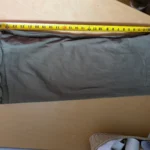 Thumbnail for ZARA Khaki trousers size 4 flare wide leg High waist