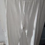 Thumbnail for Anya cream rib knit trousers