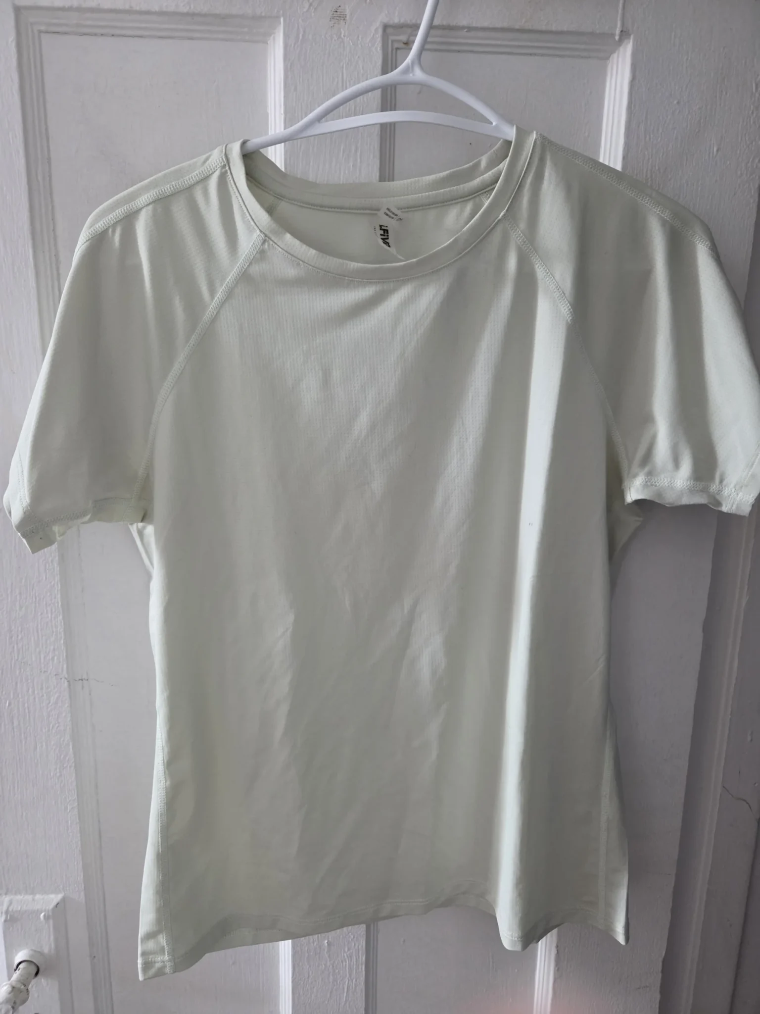 Image for T-shirt de sport microfibre vert pâle