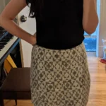 Featured thumbnail for Eve Gravel tweed skirt