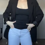 Featured thumbnail for Blazer noir Zara