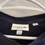 Thumbnail for T-shirt marine et rouge Lacoste