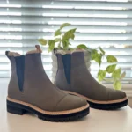 Featured thumbnail for TOMS - Bottillons en cuir doublés