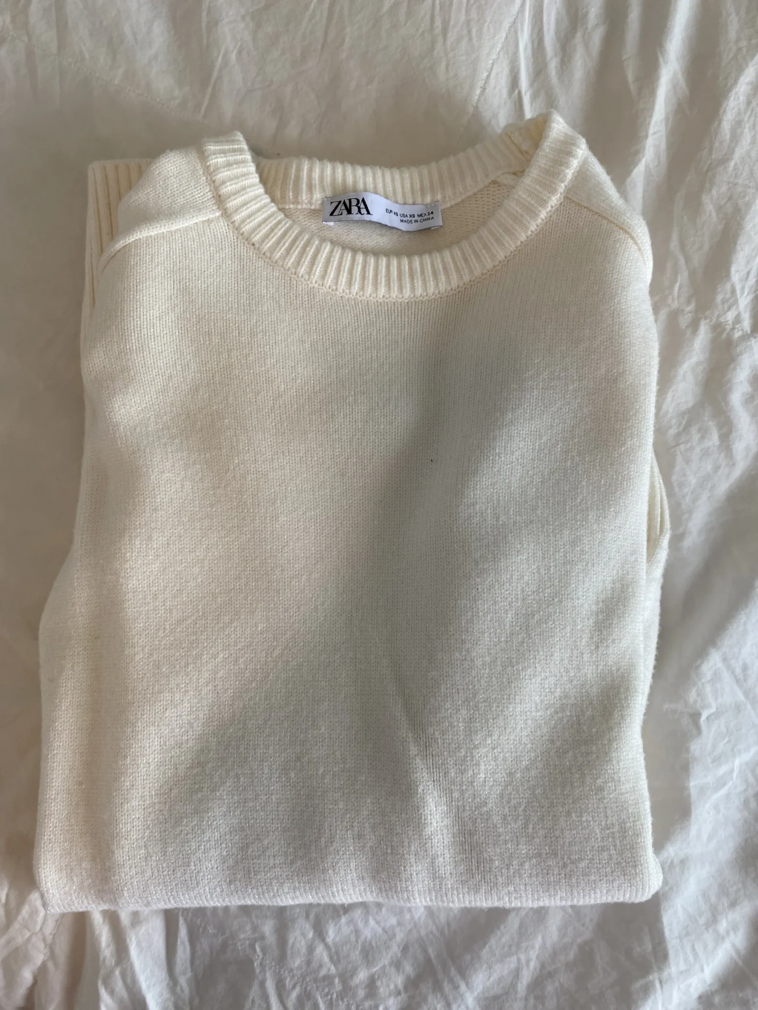 Featured image for Robe en tricot Zara