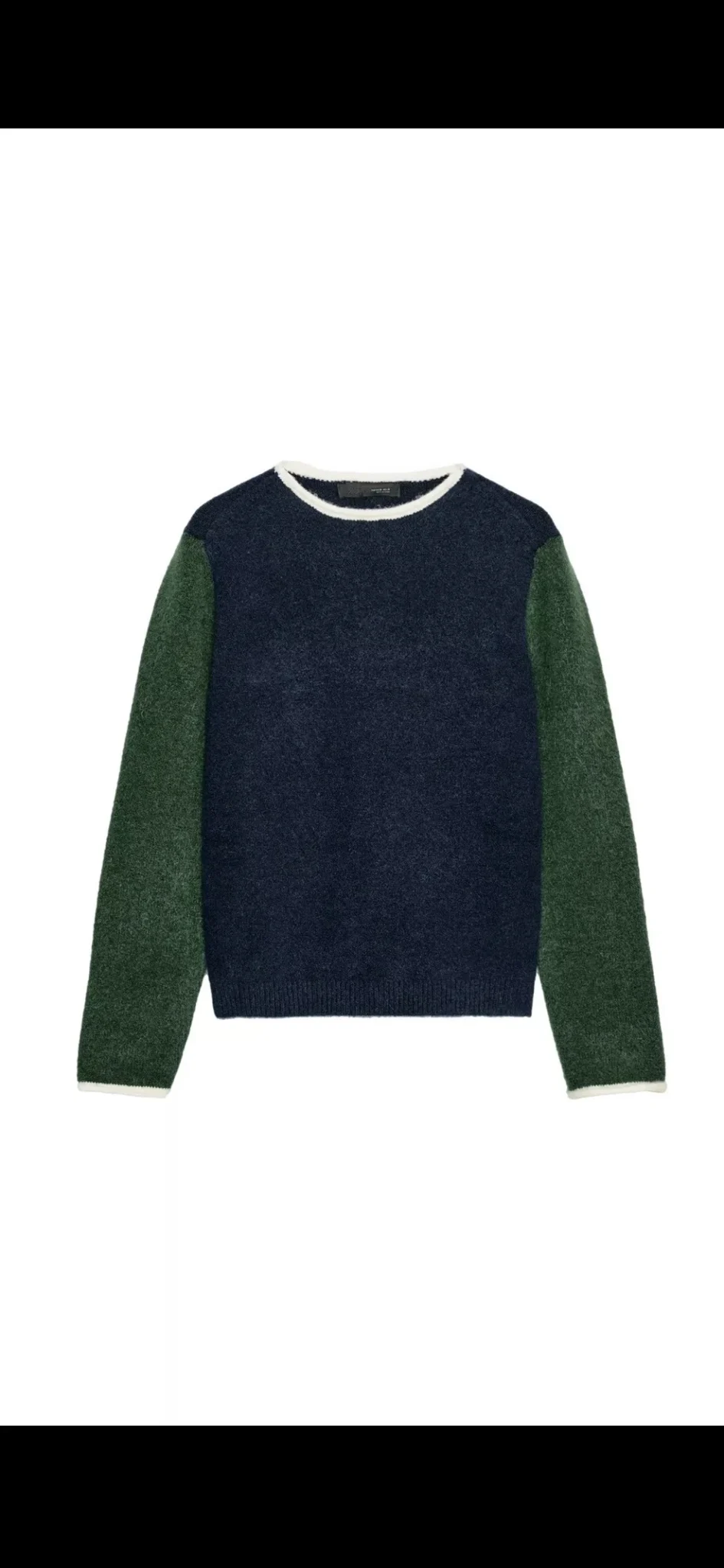 Featured image for Green and navy wool jumper - Brand new with label