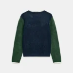 Thumbnail for Green and navy wool jumper - Brand new with label
