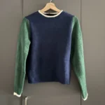 Thumbnail for Green and navy wool jumper - Brand new with label