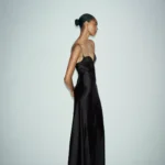 Thumbnail for Robe longue satinée - Neuve avec étiquette