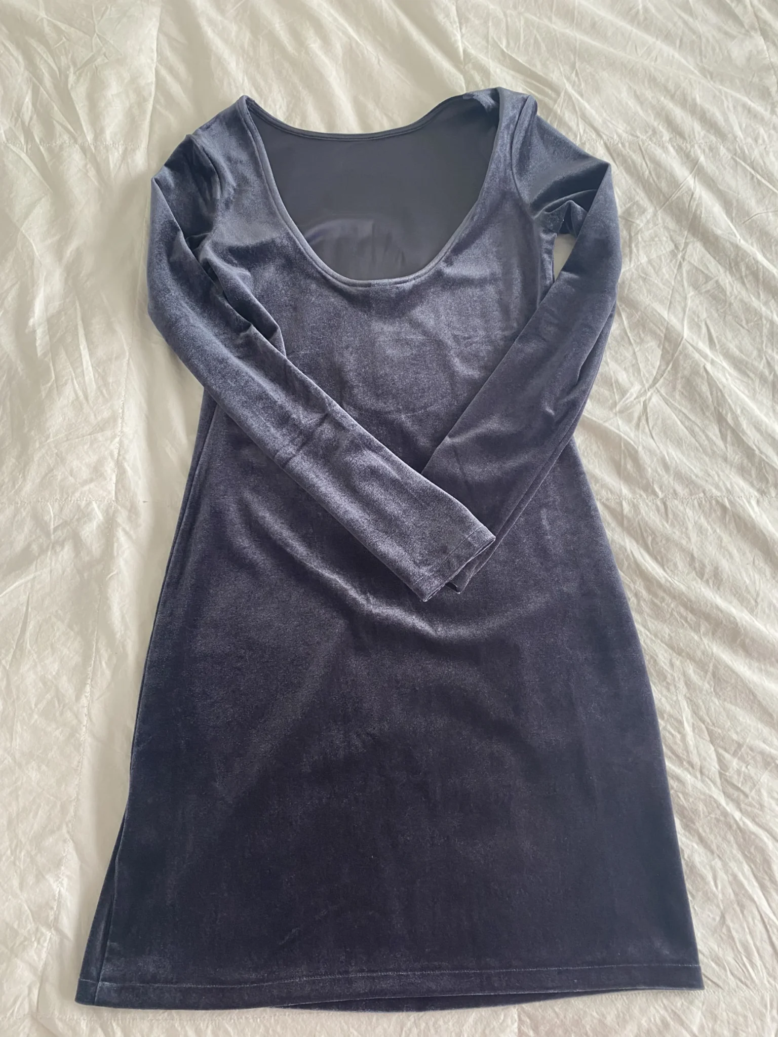 Image for Robe de maternité en velour