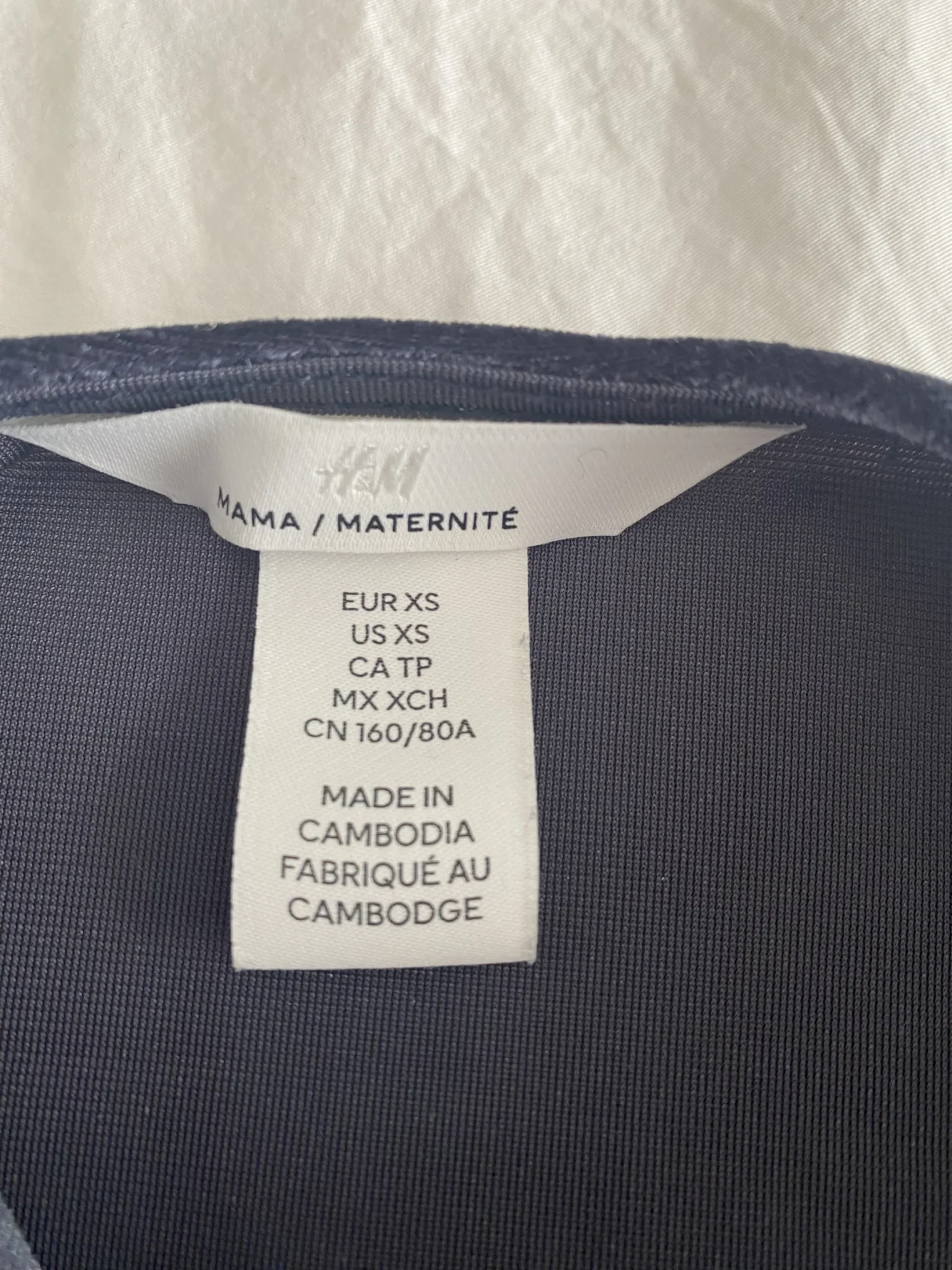Image for Robe de maternité en velour