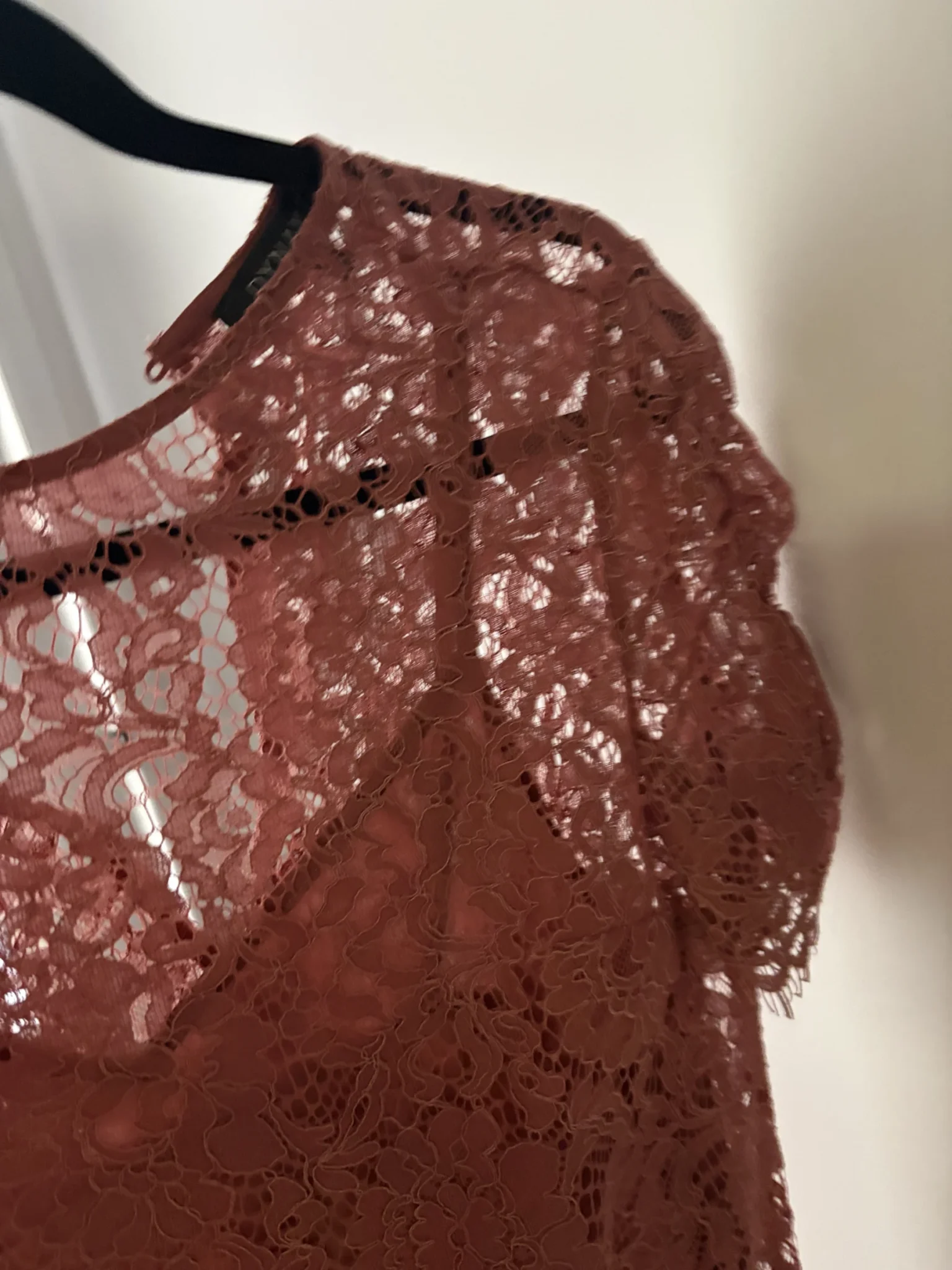 Image for Dynamite pink lace dress
