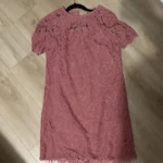 Thumbnail for Dynamite pink lace dress