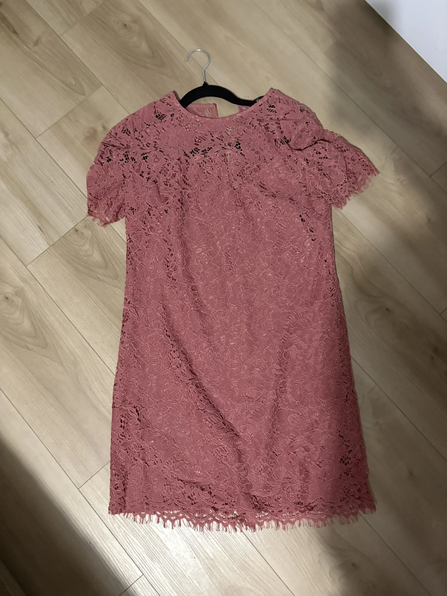 Image for Dynamite pink lace dress