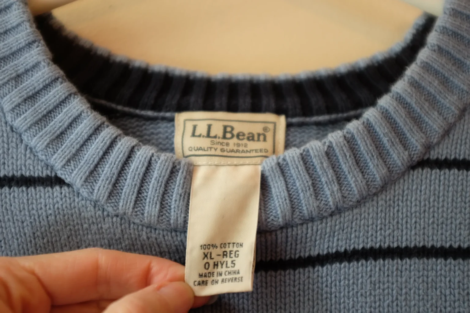 Image for L.L Bean cotton jumper