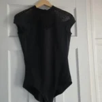 Featured thumbnail for Capezio ballet leotard with stand-up collar