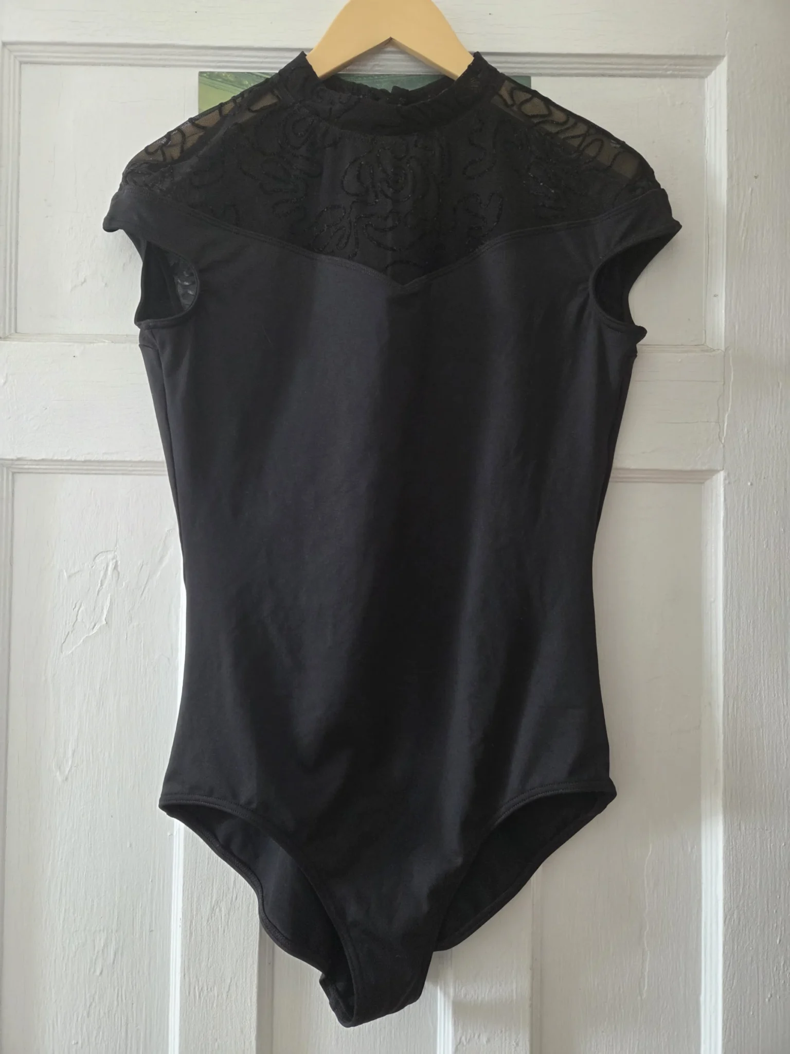 Image for Capezio ballet leotard with stand-up collar