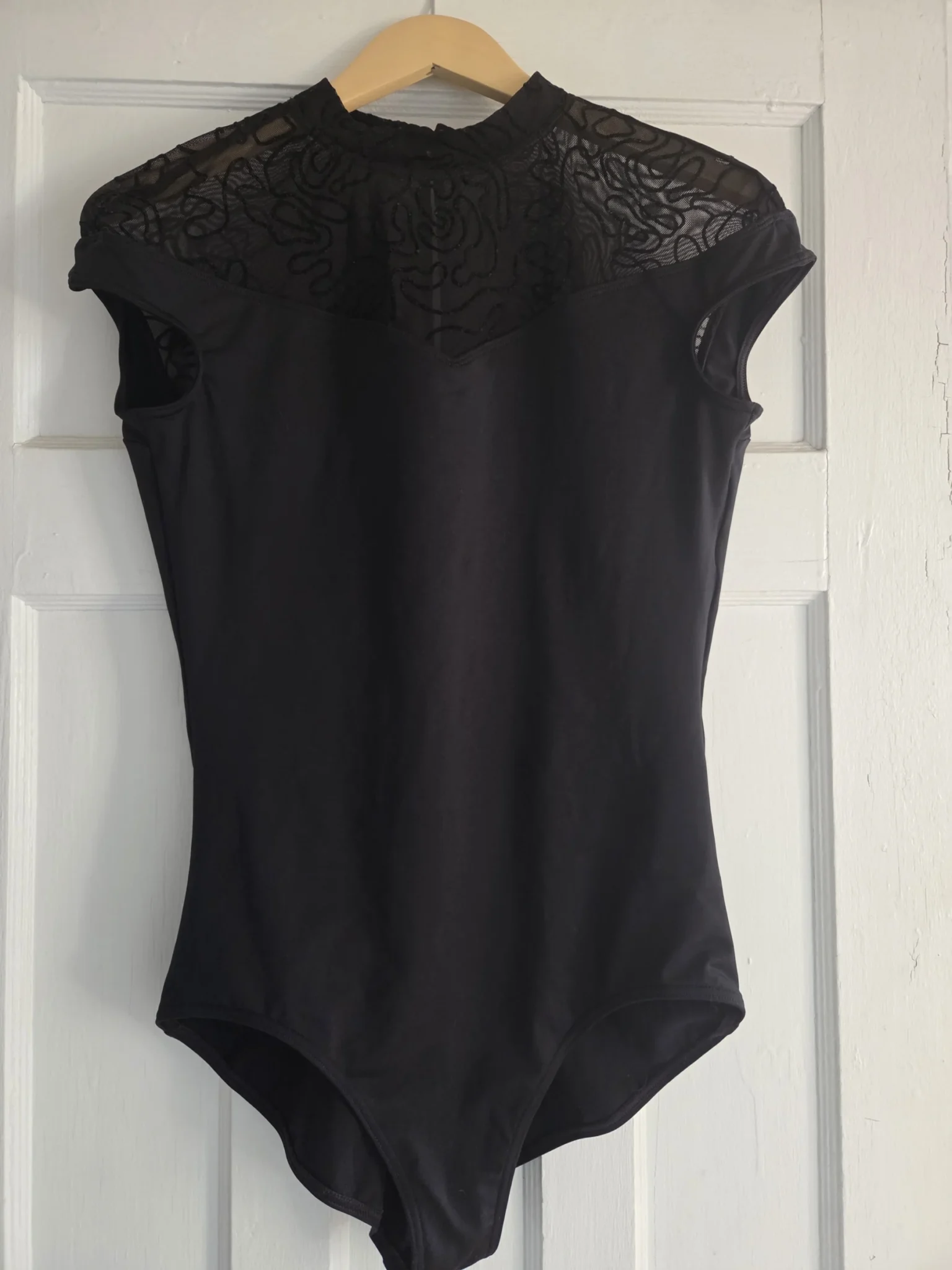Image for Capezio ballet leotard with stand-up collar