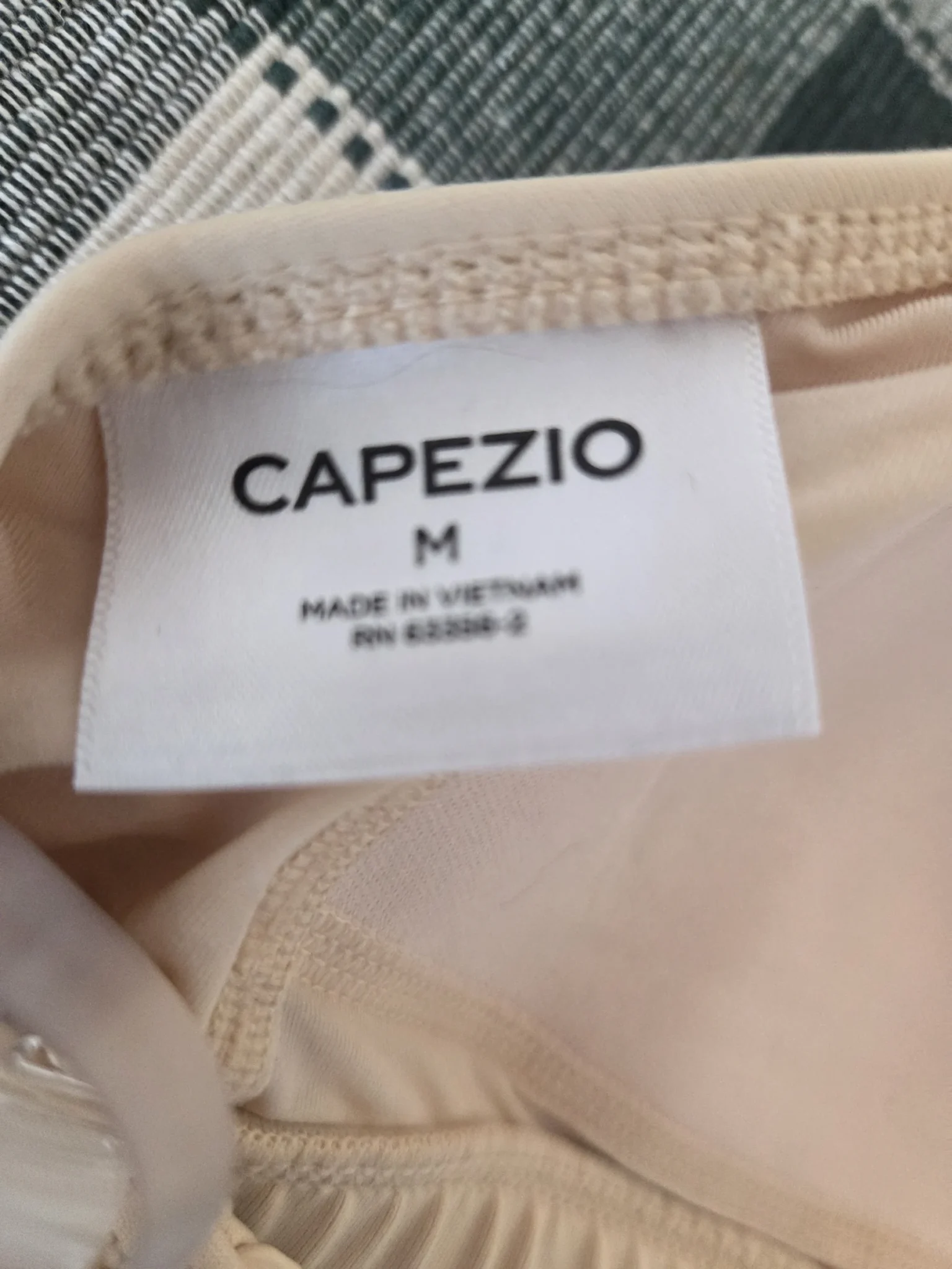 Image for BraTek Capezio translucent back