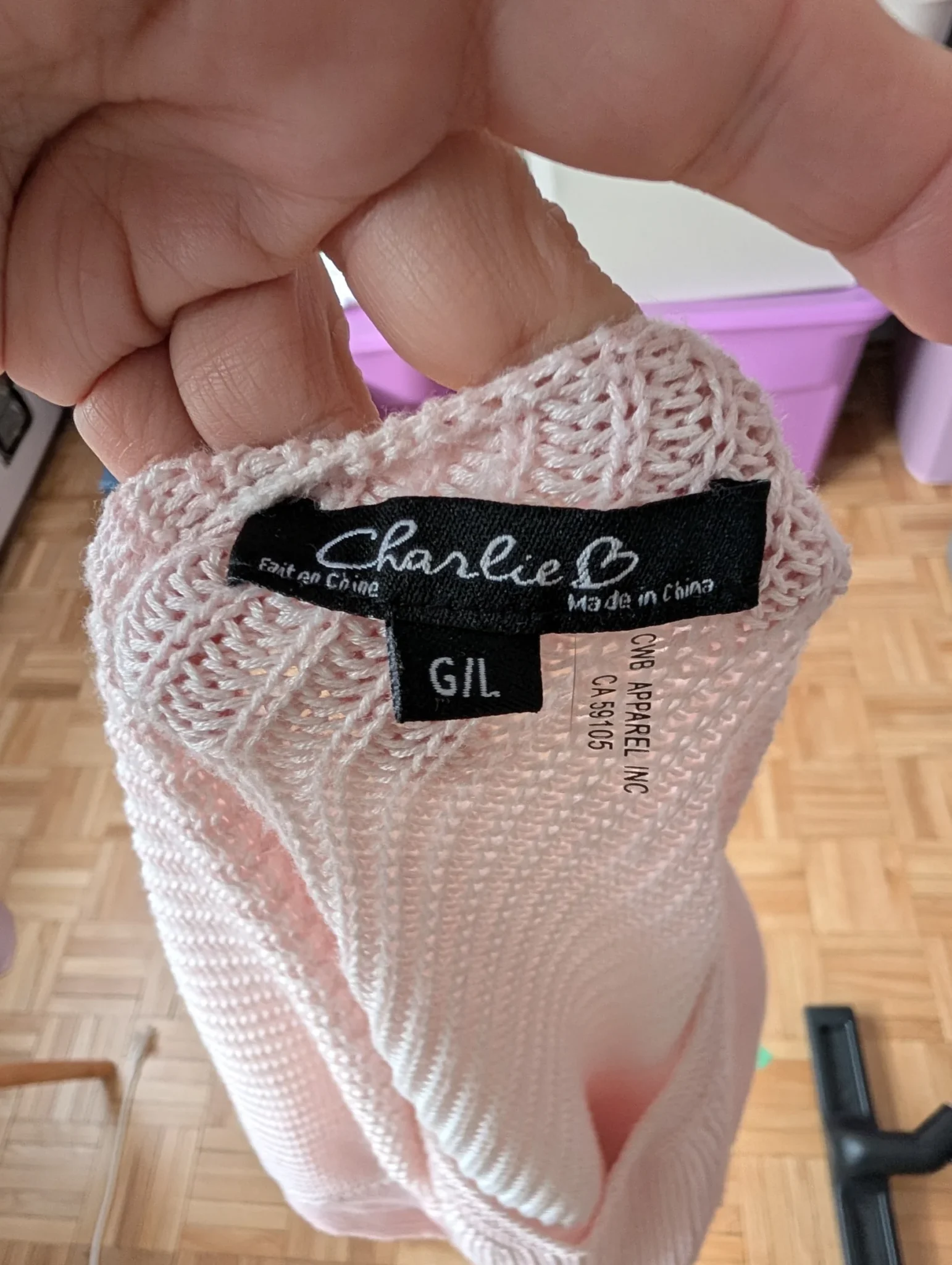 Image for Knitting Charlie b