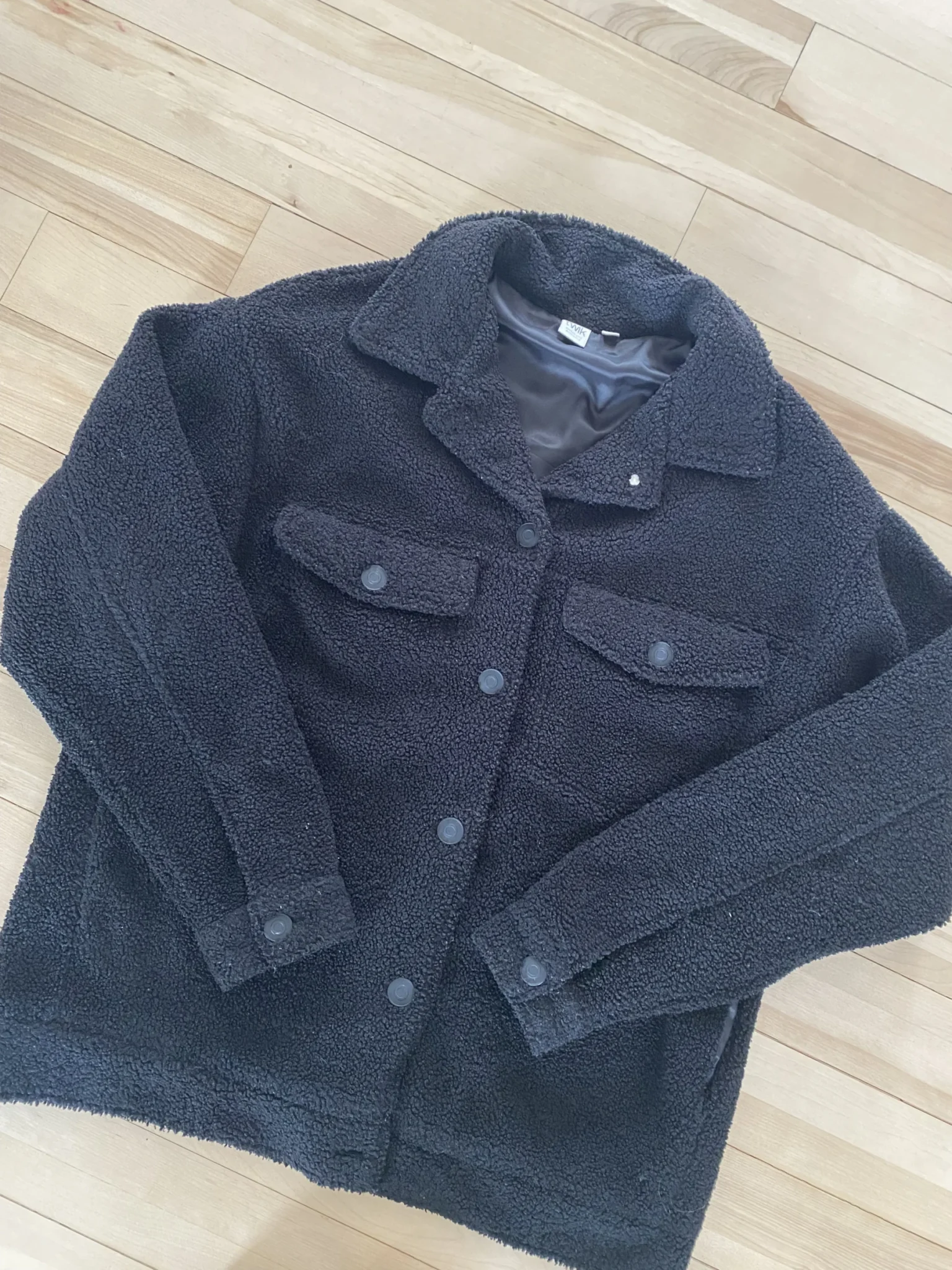 Image for Manteau chemise en mouton