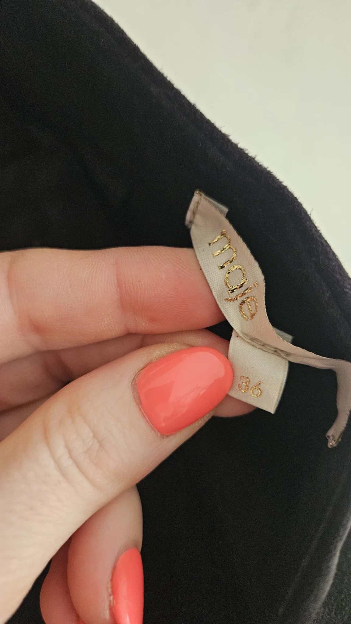Image for Suede shorts- Maje