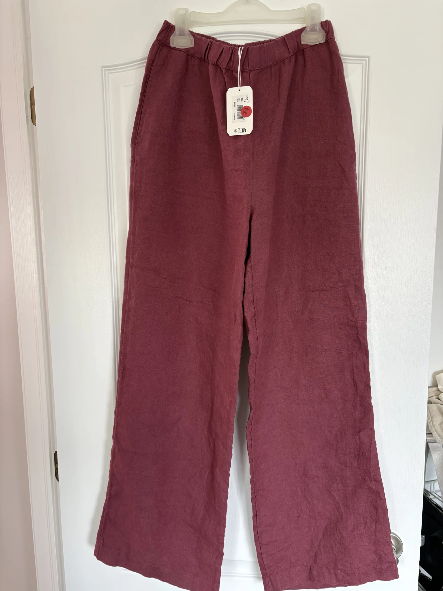 Pantalons en lin Des petits hauts Des Petits Hauts seconde main