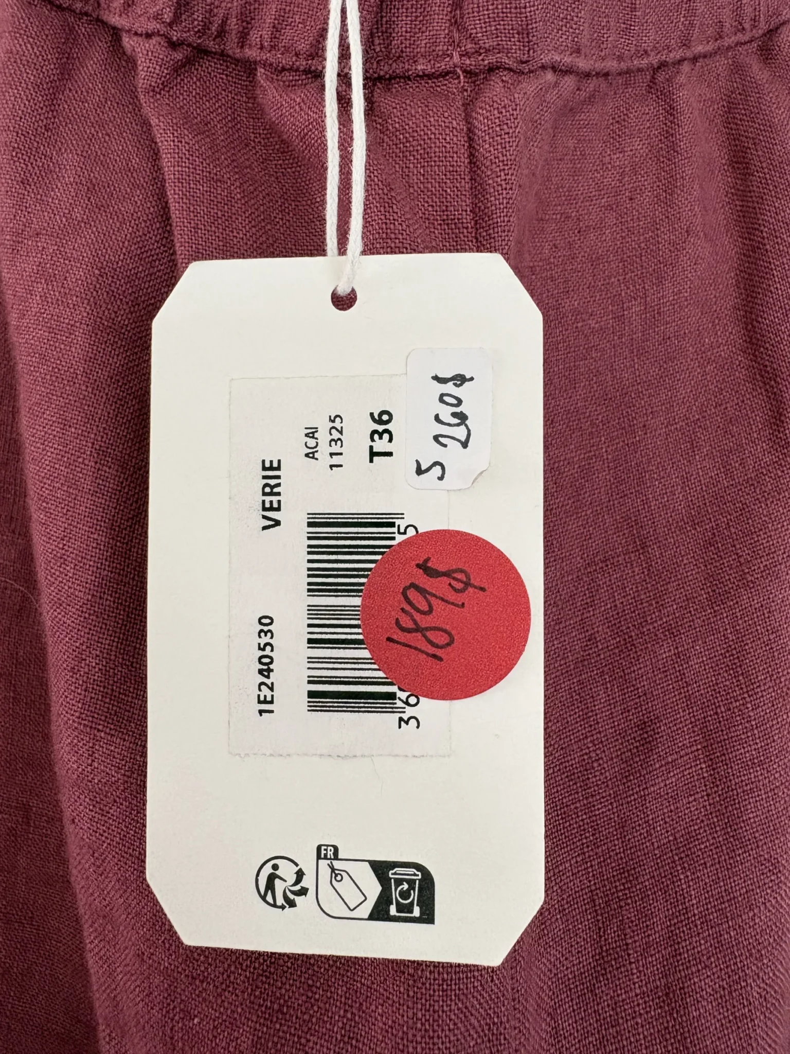 Image for Pantalons en lin Des petits hauts