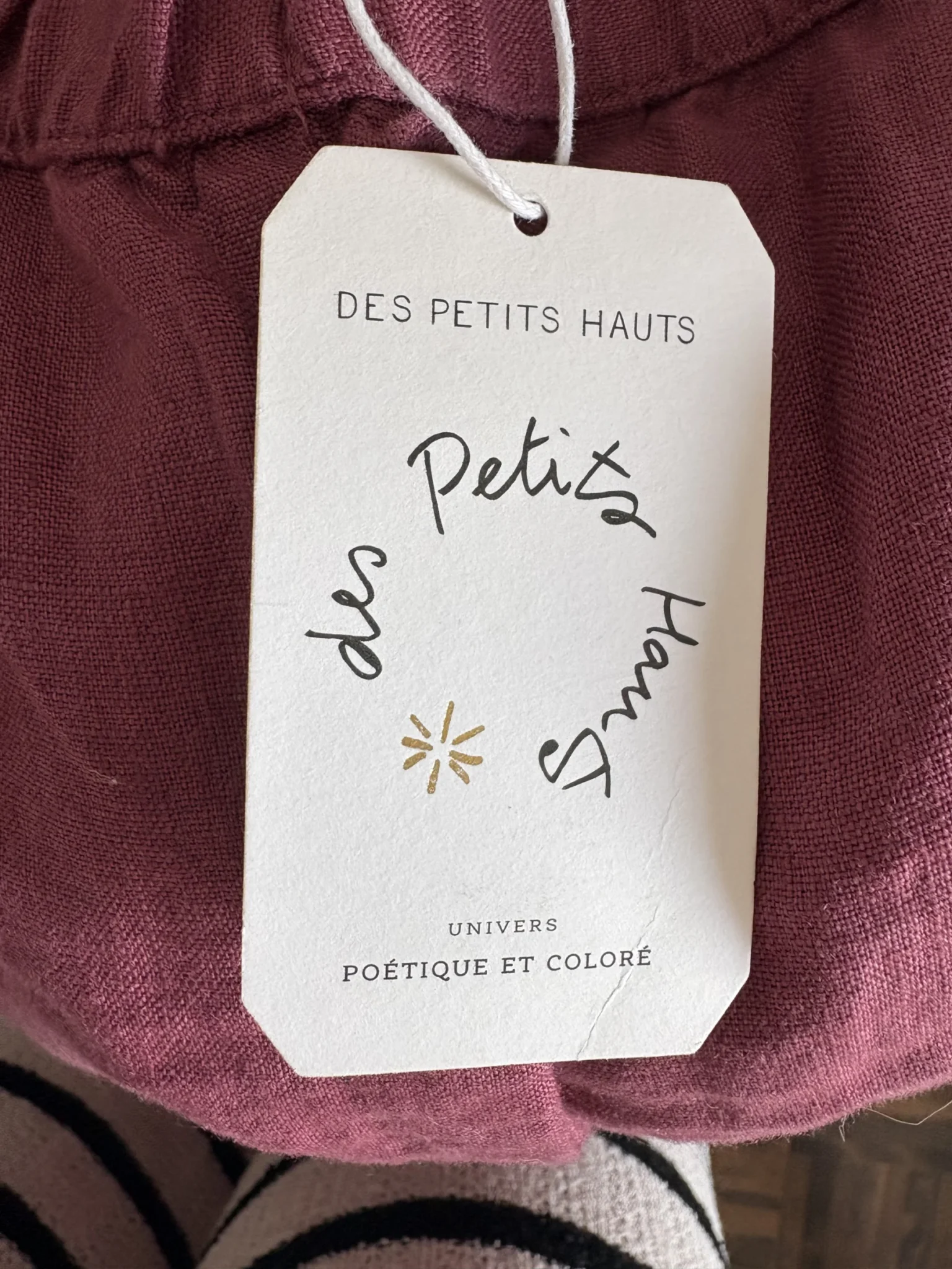 Image for Pantalons en lin Des petits hauts