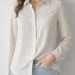 Featured thumbnail for Mango polka dot shirt