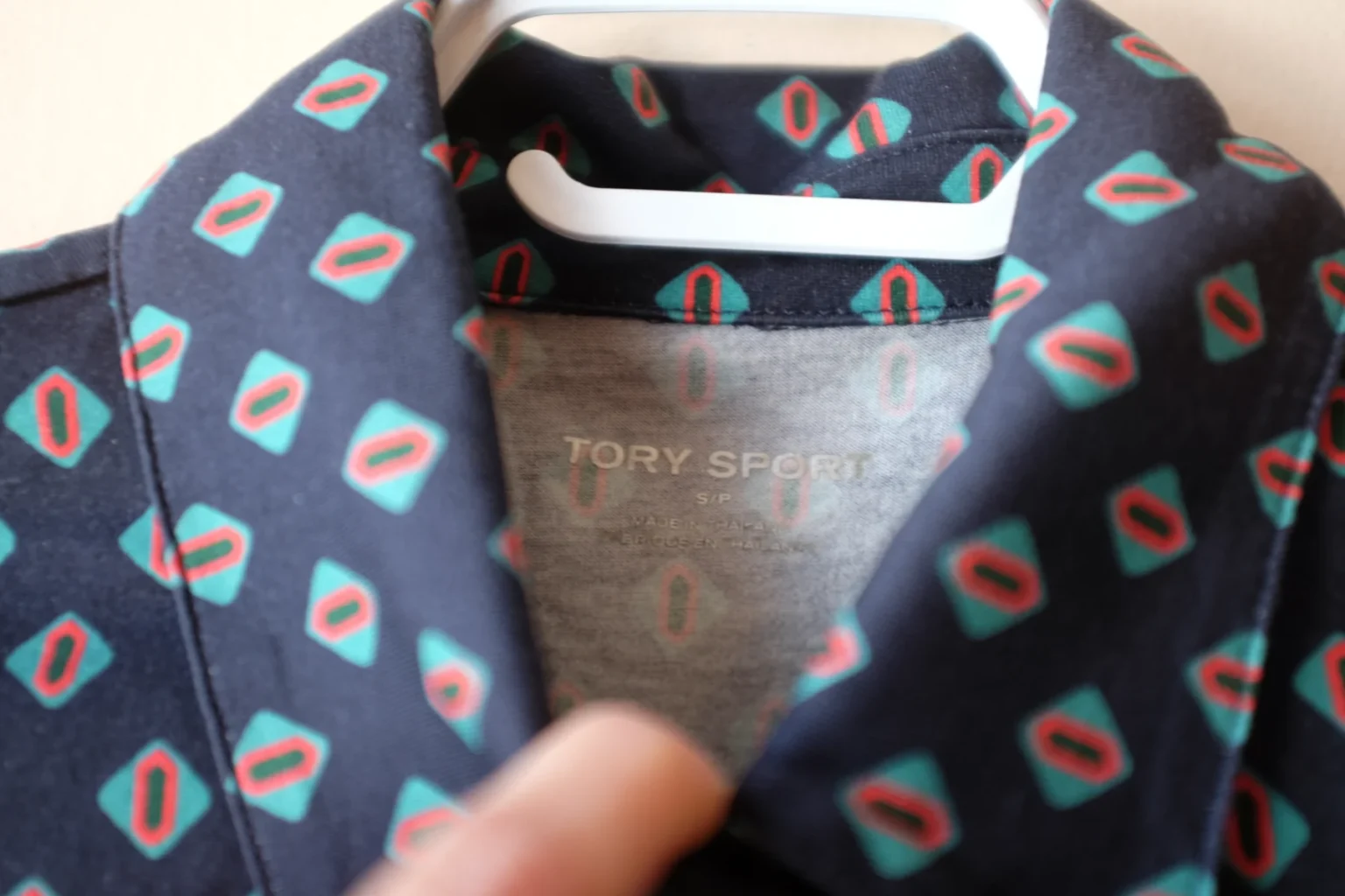 Image for Polo Tory Burch sport en coton