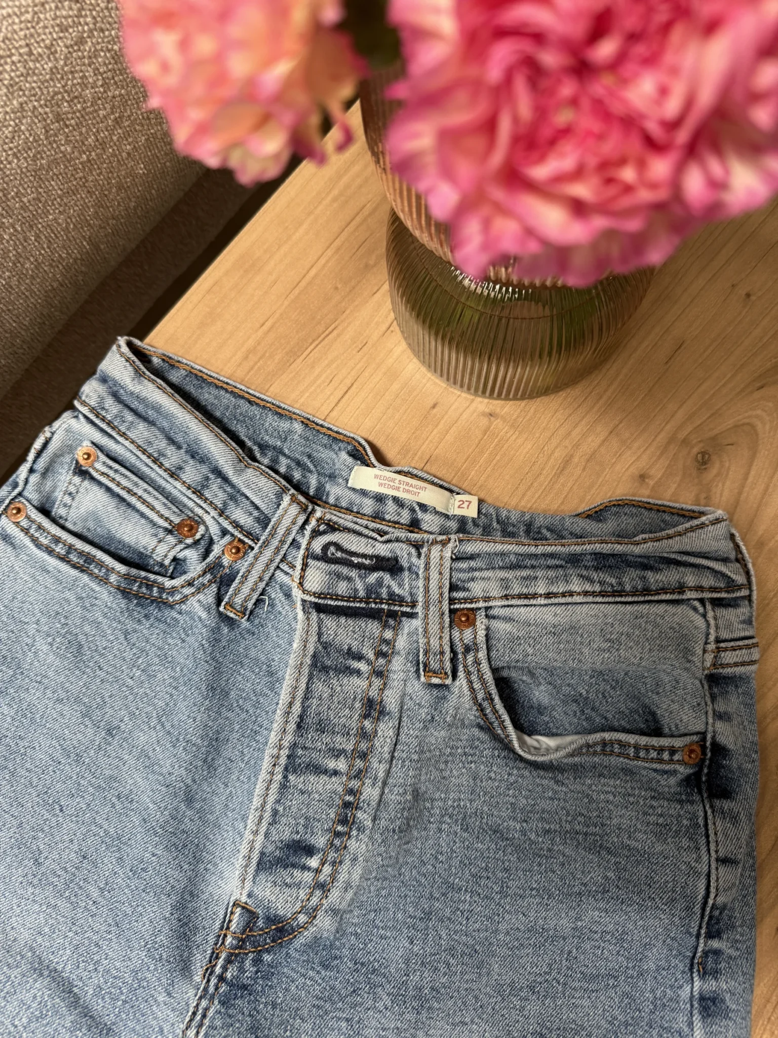 Image for Jeans Levis Wedgie Straight