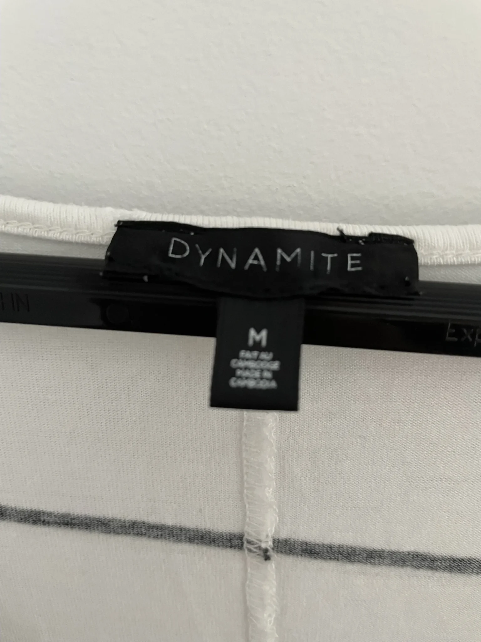 Image for T-shirt rayé