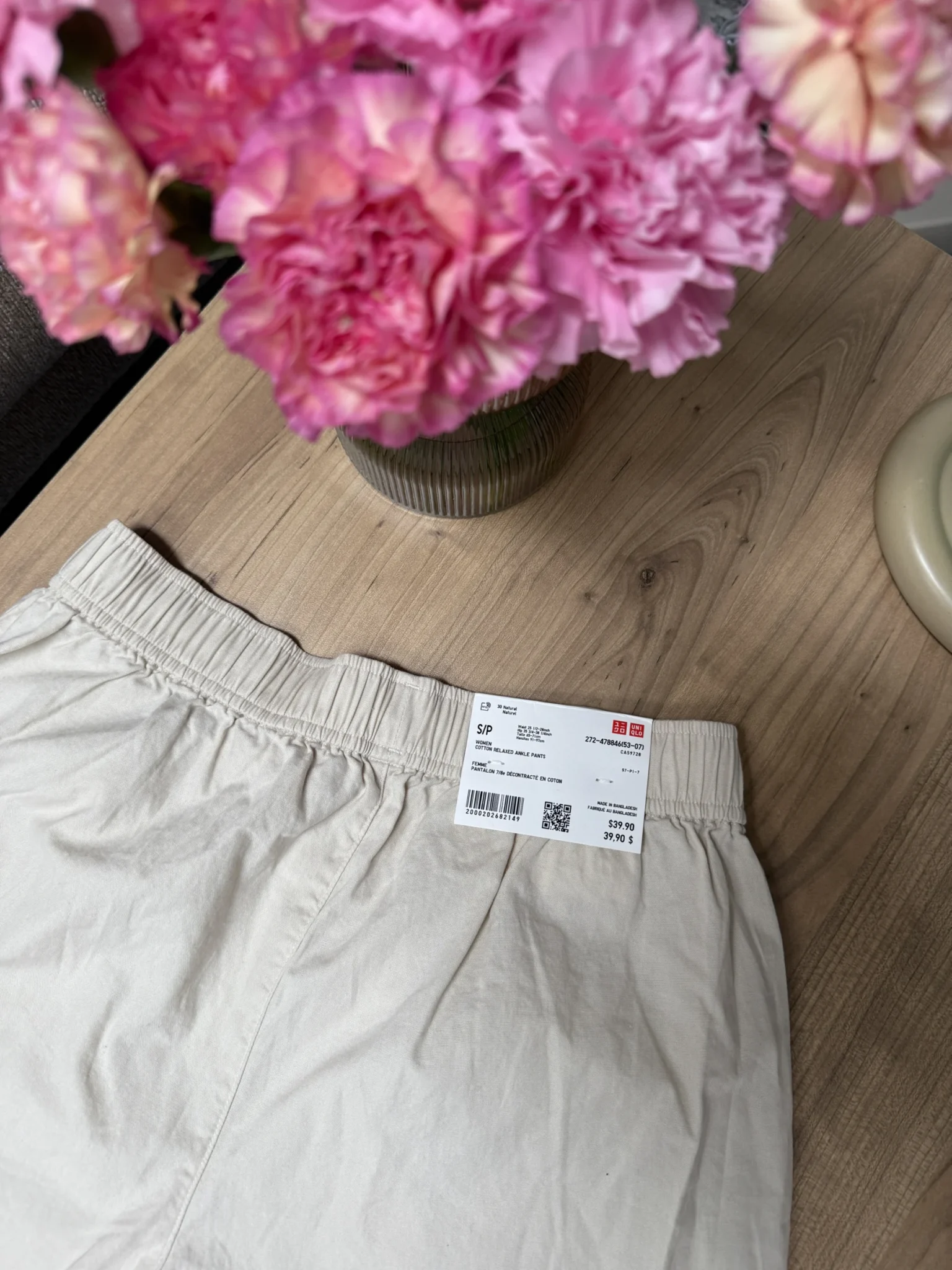 Image for Pantalon Uniqlo en Coton