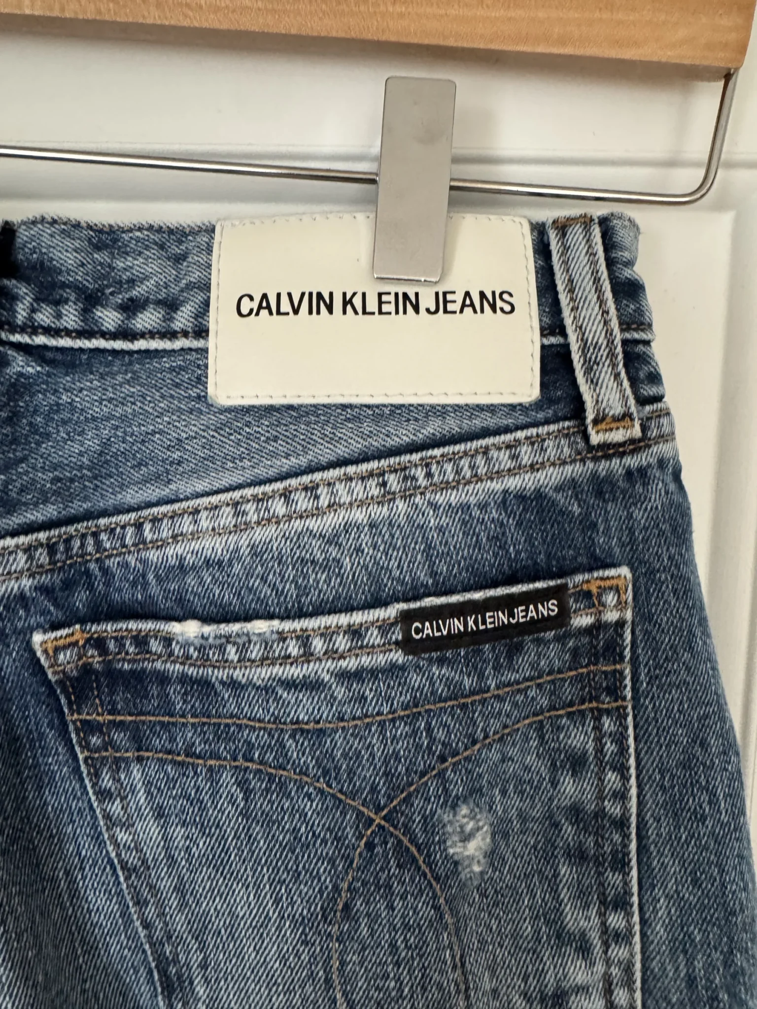 Image for Calvin Klein high rise straight
