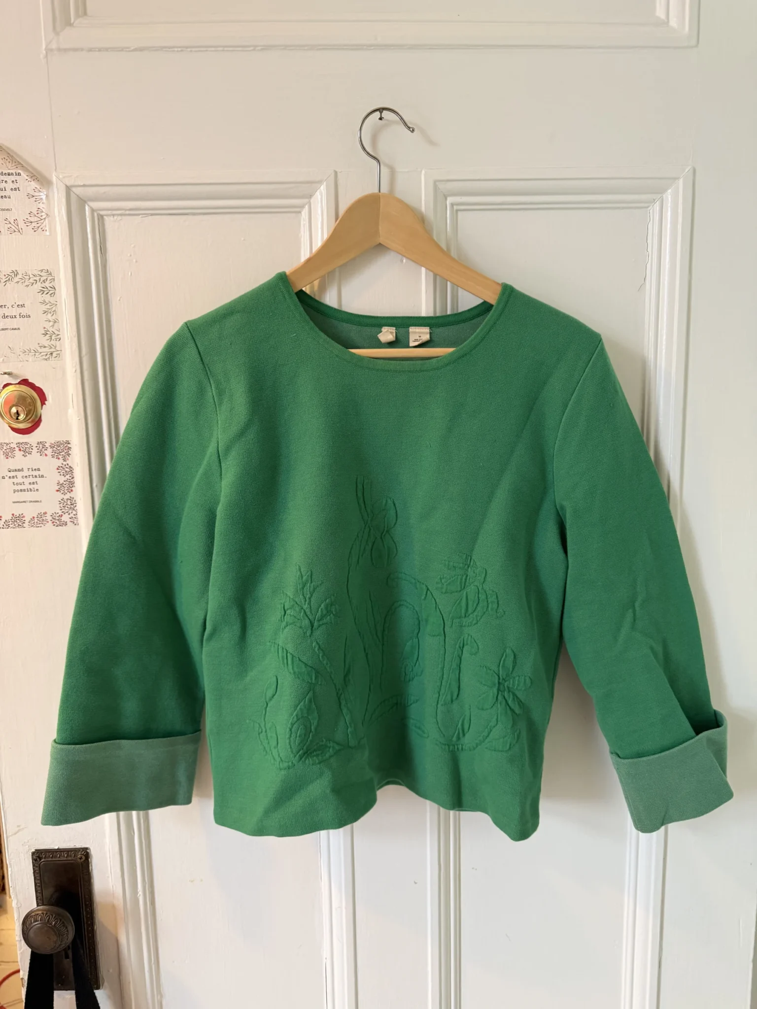 Image for MOTH / Anthropologie green top size M