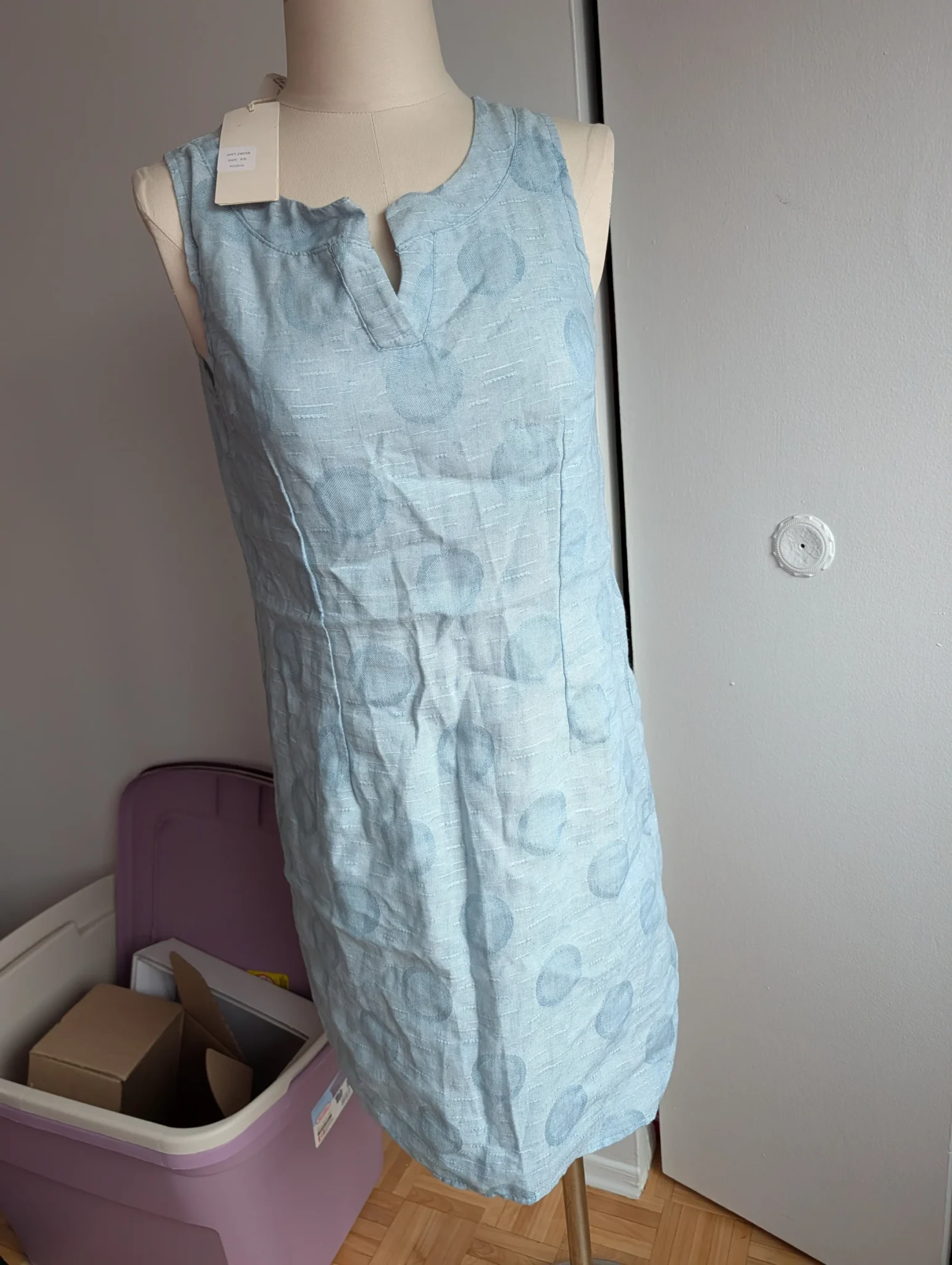 Featured image for Linen dress Lina Tomei